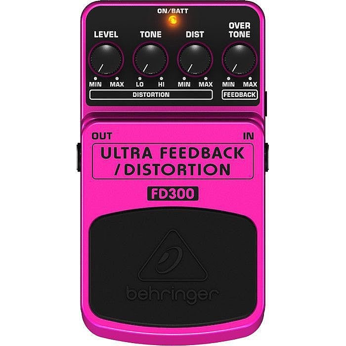 Behringer Ultra Feedback/Distortion FD300 Effects Pedal |